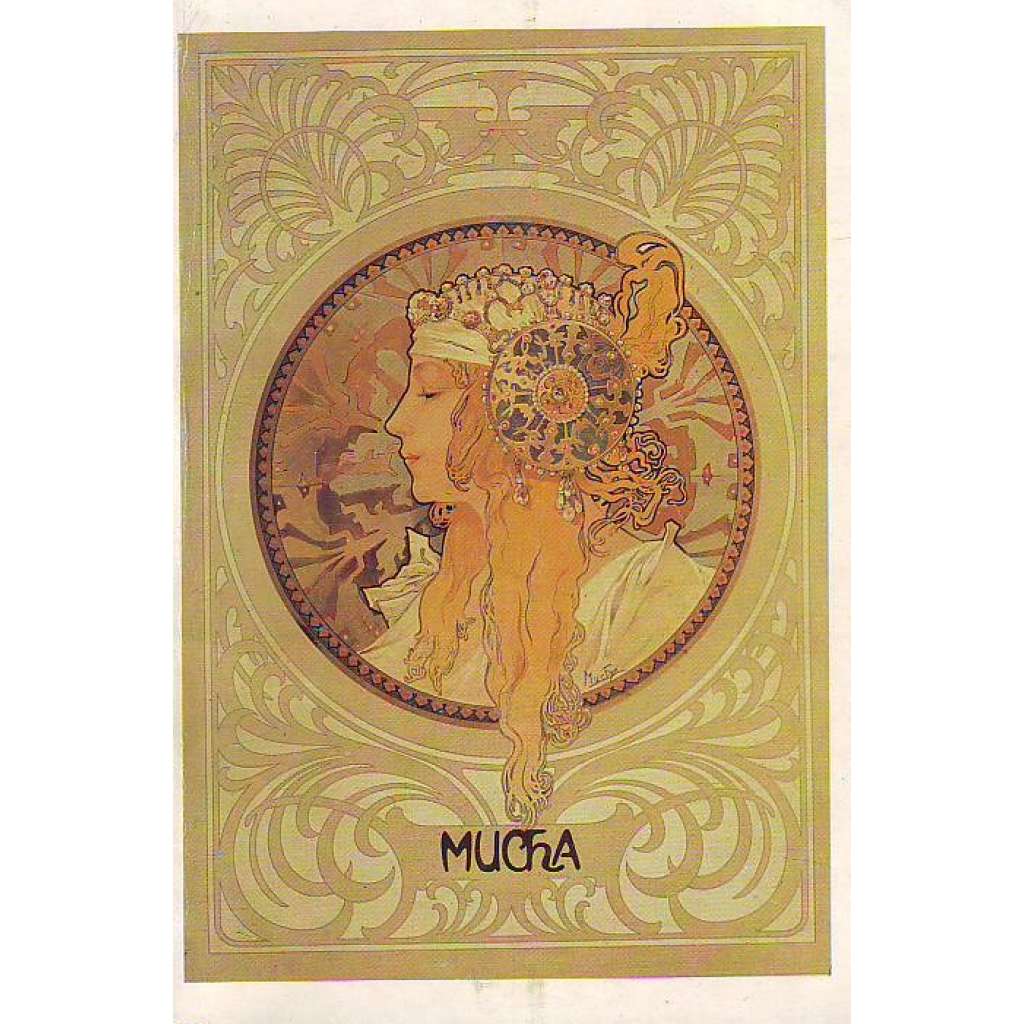 Alfons Mucha - soubor užité grafiky - katalog výstavy (1980)